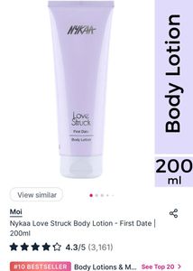 Nykaa Love Struck Body Lotion - First Date