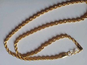 (11 Pcs) Hanuman Ji Golden Chain