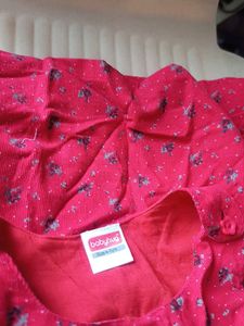 Red frock for 4-5 years old Babyhug