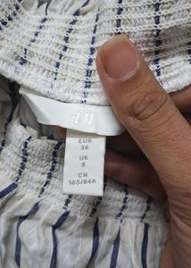 Striped Off-Shoulder Top