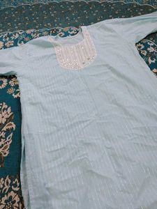 Elegant Light Blue Kurta