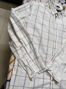 Tommy Hilfiger Men Regular Windowpane Check Shirt
