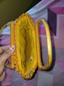 Handmade Bag Designed With Chrystal