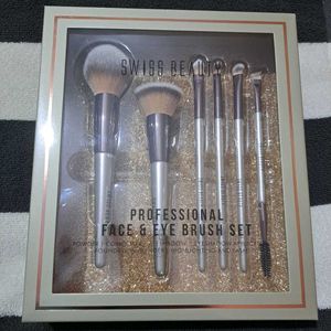 Swiss Beauty Professional Face &amp; Eye Brush Set