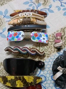 10 Hair Cluch Clips