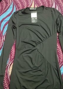 Elegant Black Bodycon Maxi Dress