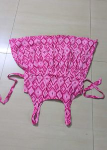 Pink Diamond Pattern Top