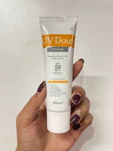 UV Doux mineral tinted sunscreen 🌞