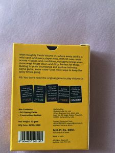 naughty card game