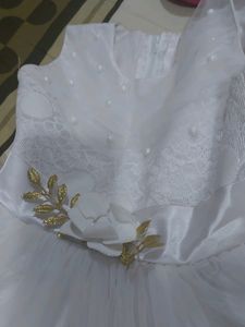 White Princess Frock.