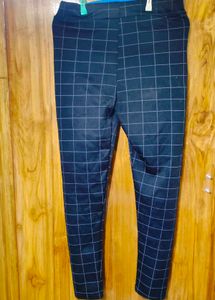 Checkered Slim Fit Pants