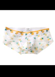 Pineapple Print Men's Sexy Pouch Briefs