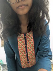 Blue Turquoise Color Kurta