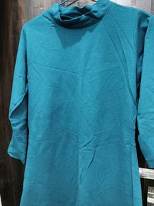 Teal Casual Dress