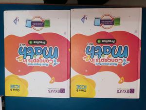 BYJU&#39;S Class 6 Set Of 9 Books  - ICSE- Mat