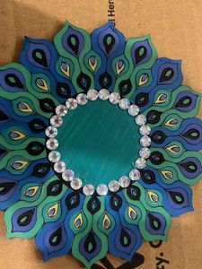 Peacock Candle Light Coaster