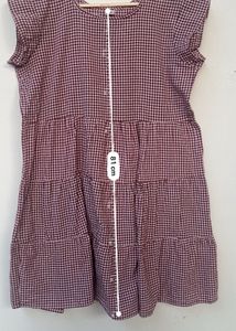 Red And White Checkered Christmas Dress 🎄🧑‍🎄