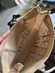Large Big Size Tote Bag - JUTE