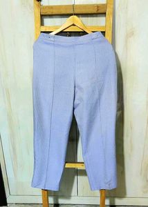 Levender Self Design Trousers wIst size-28-3