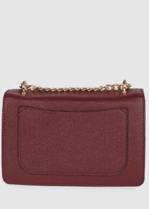 Allen Solly Maroon Solid Sling Bag