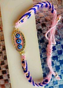 Braided Evil Eye Bracelet