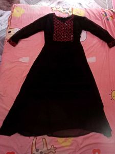 Elegant Black Kurta