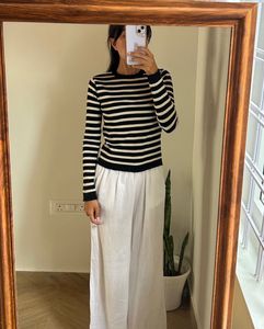 Korean Striped Sweater