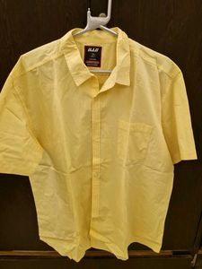 Yellow Casual Sunmer Shirt