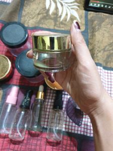 Assorted Empty Cosmetic Containers