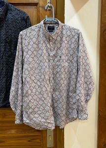 Peter England Indigo Nation Size L Men Shirt