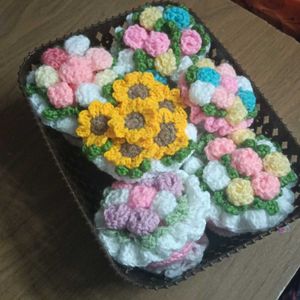 Crochet Flower Bouquet,