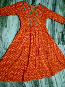Trending Orange Colur Top