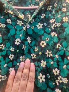 PRICE DROP ONLY Floral Summer Shirt | Free Size