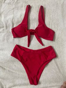 Red Bikini Set