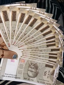 45 NOTES OF 500 RS NOTE 😳🤩