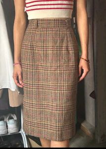 Combo Of Korean Checked Skirt