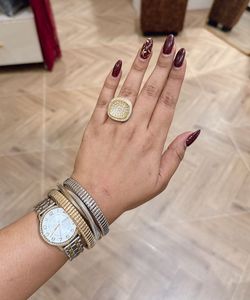 New Anti Tarnish Statement Ring