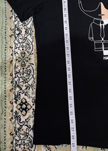 Black Printed Karl Lagerfeld