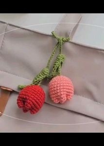 Crochet Tulip Bag Charms