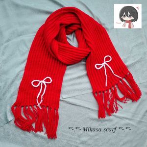 Red Mikasa Scarf🧣❤️