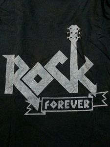 Rock Forever Black Tshirt