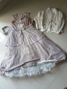 Girls&#39; Party Dress &amp; Shrug