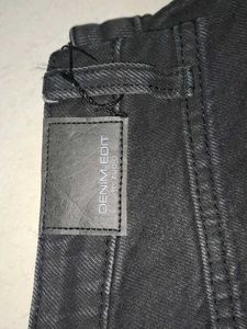 Brand New Austin Wide-Leg Black Jeans