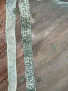 Mint Green Embroidered Lehenga