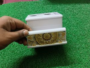 Pen Stand /Decorative Box with Floral Design