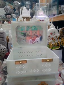 White Marbel Box Big Size