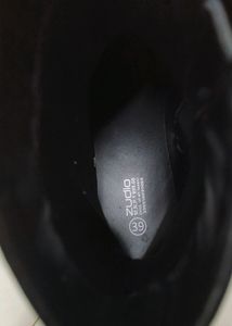 Branded Leather Boots Zudio