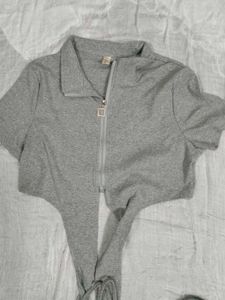 Gray Dress Set
