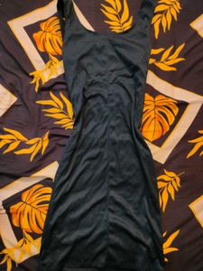 Satin Dress with Heart
