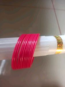 Light Pink, Dark Pink, Maroon, Sky Bangles